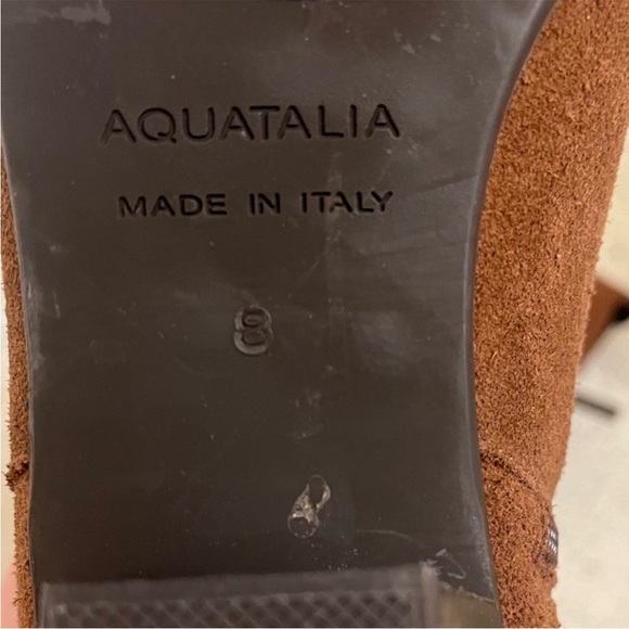 Aquatalia Fernn Weatherproof Suede Booties - Picture 4 of 4